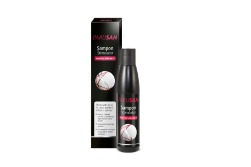 Sampon stimulator impotriva caderii parului Parusan Men, 200 ml, Zdrovit