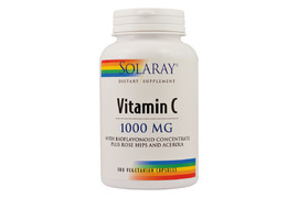 Vitamin C Solaray, 30 capsule, Secom