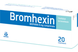 Bromhexin 12mg, 20 comprimate, Biofarm