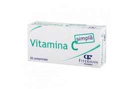 Vitamina C Simpla, 50 Comprimate,  Fiterman
