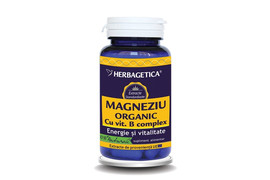 Magneziu Organic 60 capsule, Herbagetica