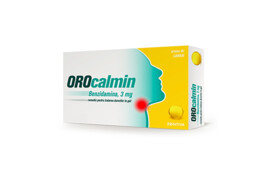 Orocalmin 3 mg cu aroma de lamaie, 20 pastile, Zentiva