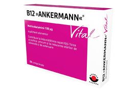 B12 Ankermann, 50 comprimate, Worwag Pharma
