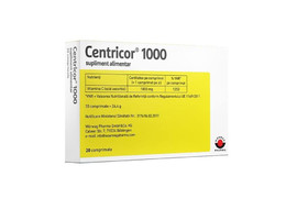 Centricor 1000mg, 20 comprimate, Worwag Pharma