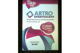 Artro Efervescent cu Calciu 1000, 2 tuburi +1 gratis, Health 