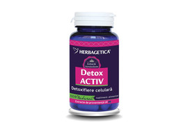 Detox Activ ,30 Capsule, Herbagetica