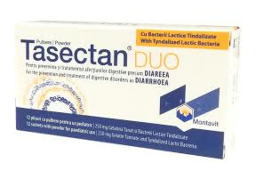 Tasectan DUO copii 250 mg, 12 plicuri, NOVINTETHICAL