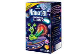 Minimartieni Glowing Gummy, 50 jeleuri, Walmark 