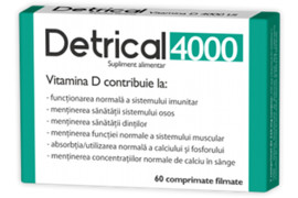 Detrical 4000, 60 comprimate, Zdrovit