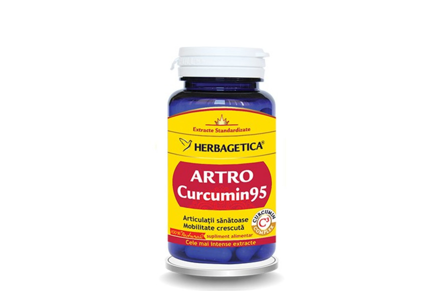 Artro Curcumin95, 120 capsule, Herbagetica