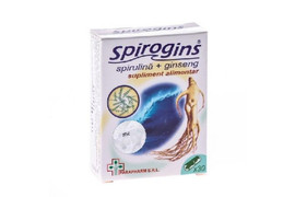 Spirogins cu Spirulina si Ginseng, 30 capsule, Parapharm 