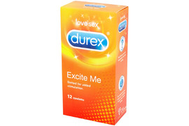 Prezervative Excite Me, 12 bucati, Durex 