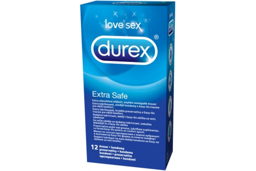bow each other Day Prezervative Extra Safe, 12 bucati, Durex - www.apoteca-farmacie.ro