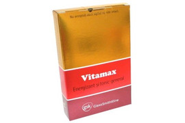 Vitamax Energizant si tonic natural, 5 capsule , Glaxo Smithkline