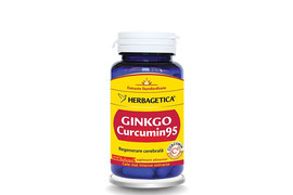 Ginkgo Curcumin95, 60 capsule, Herbagetica 
