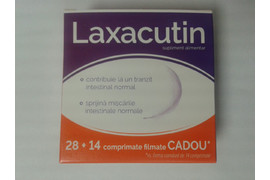 Laxacutin, regleaza tranzitul intestinal 42comprimate, Zdrovit