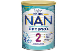 Nan 2 Optipro lapte praf +6 luni 400g, Nestle