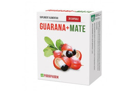 Guarana + Mate, 30 capsule, Parapharm 