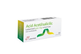 Acid Acetilsalicilic 500mg, 20 comprimate, Labormed
