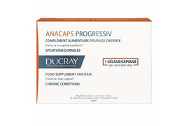Supliment pentru par Anacaps Progressiv, 30 capsule, Ducray