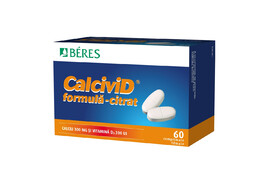 Calcivid - Formulă citrat, 60 comprimate, Beres Pharmaceuticals Co