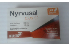 Nyrvusal Plus C  30 Comprimate, Nyrvusano