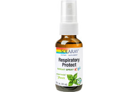 Respiratory Protect kidz throat spray Solaray, 30 ml, Secom
