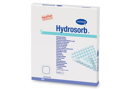 Hydrosorb, 5x7.5 cm pansament transparent cu hidrogel cu structura bistratificata, Hartmann