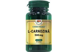 L-Carnozina 500 mg, 30 tablete, Cosmopharm 