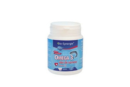 Omega 3 Ulei de somon + Vitamina E, 120 capsule, Biosynergie
