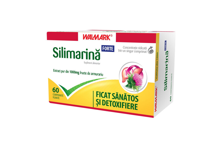 Silimarina Forte, 60 comprimate, Walmark