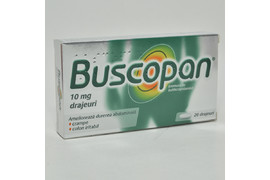 Buscopan 10 mg, 20 drajeuri, Sanofi Aventis