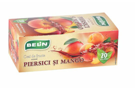 Ceai Piersici Si Mango, 20 plicuri, Belin