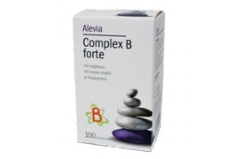 Complex B Forte, 100 comprimate, Alevia