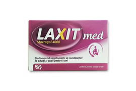 Laxit Med 10 plicuri 5 g, Fiterman Pharma