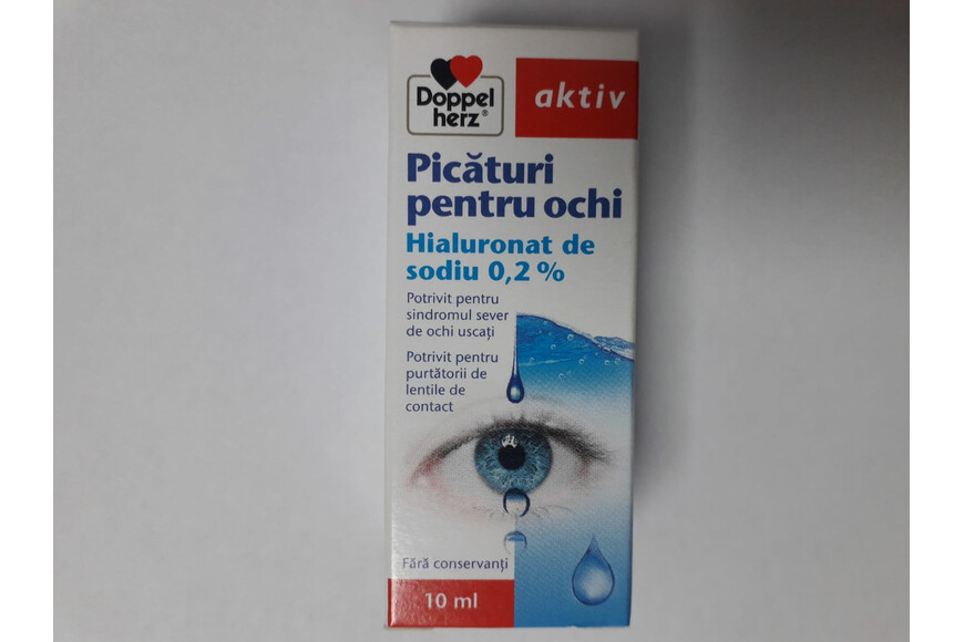 Picaturi pentru ochi iritati si rosii Vizik, 10 ml, Zdrovit
