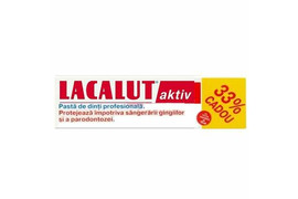 Pasta de dinti medicinala Lacalut Aktiv, 100 ml, Theiss Naturwaren