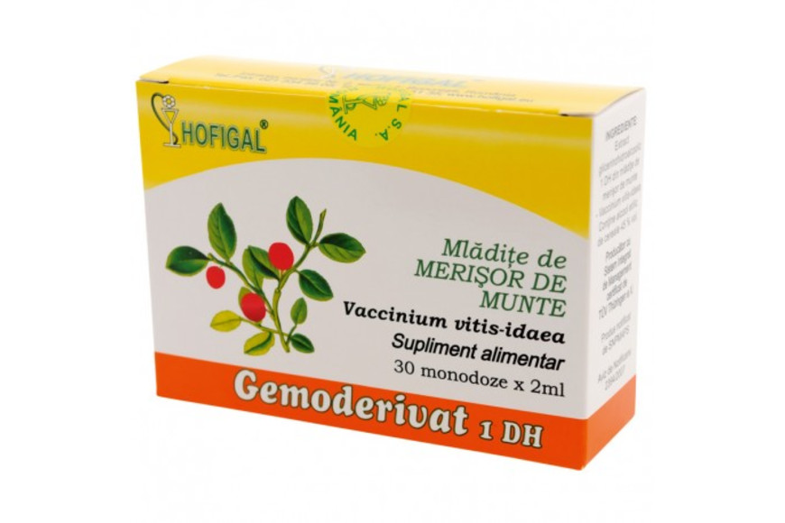 Gemoderivat Merisor De Munte 30 doze, Hofigal