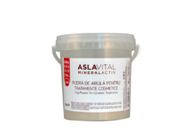 Pudra de argila pentru tratamente cosmetice Aslavital, 750 g, Farmec