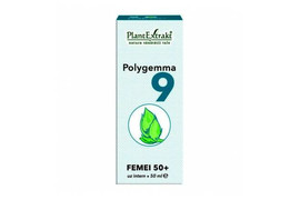 Polygemma Nr 9 Senior Femei 50+ 50ml, Plantextrakt