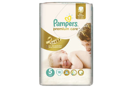 Pampers Premium Care Junior Nr 5 18 bucati