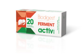 Biodigest Ferment Activ 20 Comprimate, Biofarm