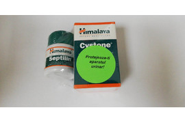 Cystone 60 comprimate Oferta cu Septilin 25 compimate gratuit, Himalaya