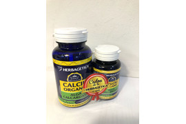 Calciu Organic cu alga calcaroasa oferta 60+10 capsule, Herbagetica