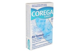 Tablete pentru curatarea si dezinfectarea protezelor dentare Bio Formula, 30 tablete, Corega 