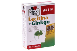 Lecitina cu Ginkgo DoppelHerz 30 capsule, Queisser Pharma