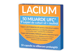 Lacium 50 miliarde UFC 10 capsule, Zdrovit