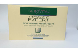  Fiole intensiv antimătreață 10 fiole x 10ml, Gerovital Tratament Expert