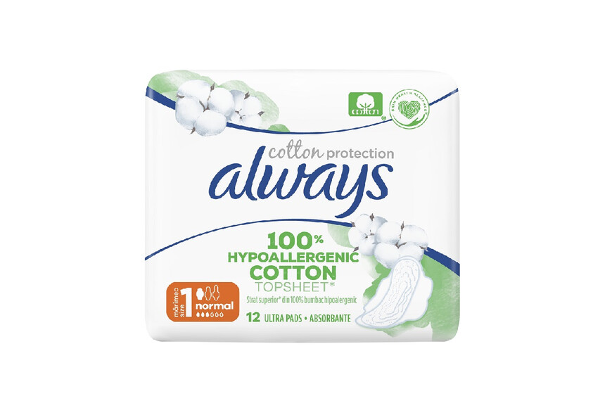 Always Naturals Normal, 12 bucati, P&G