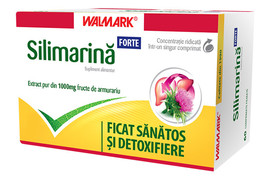 Silimarina Forte 1000mg, 30 Comprimate, Walmark 